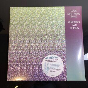 Dave Matthews Band - Remember Two Things First Time on Vinyl 180G Vinyl Record
